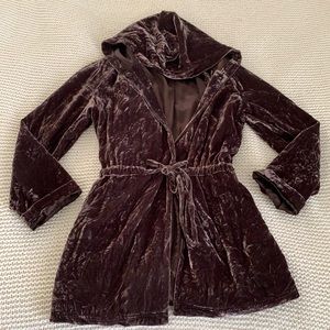 J. Jill Brown Dress Coat